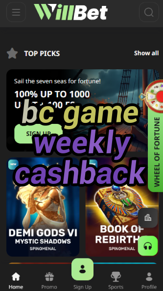 BC Game Weekly Cashback - Refund Offers-vz72fvrf.com