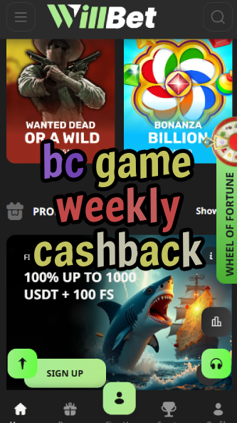 BC Game Weekly Cashback - Refund Offers-vz72fvrf.com